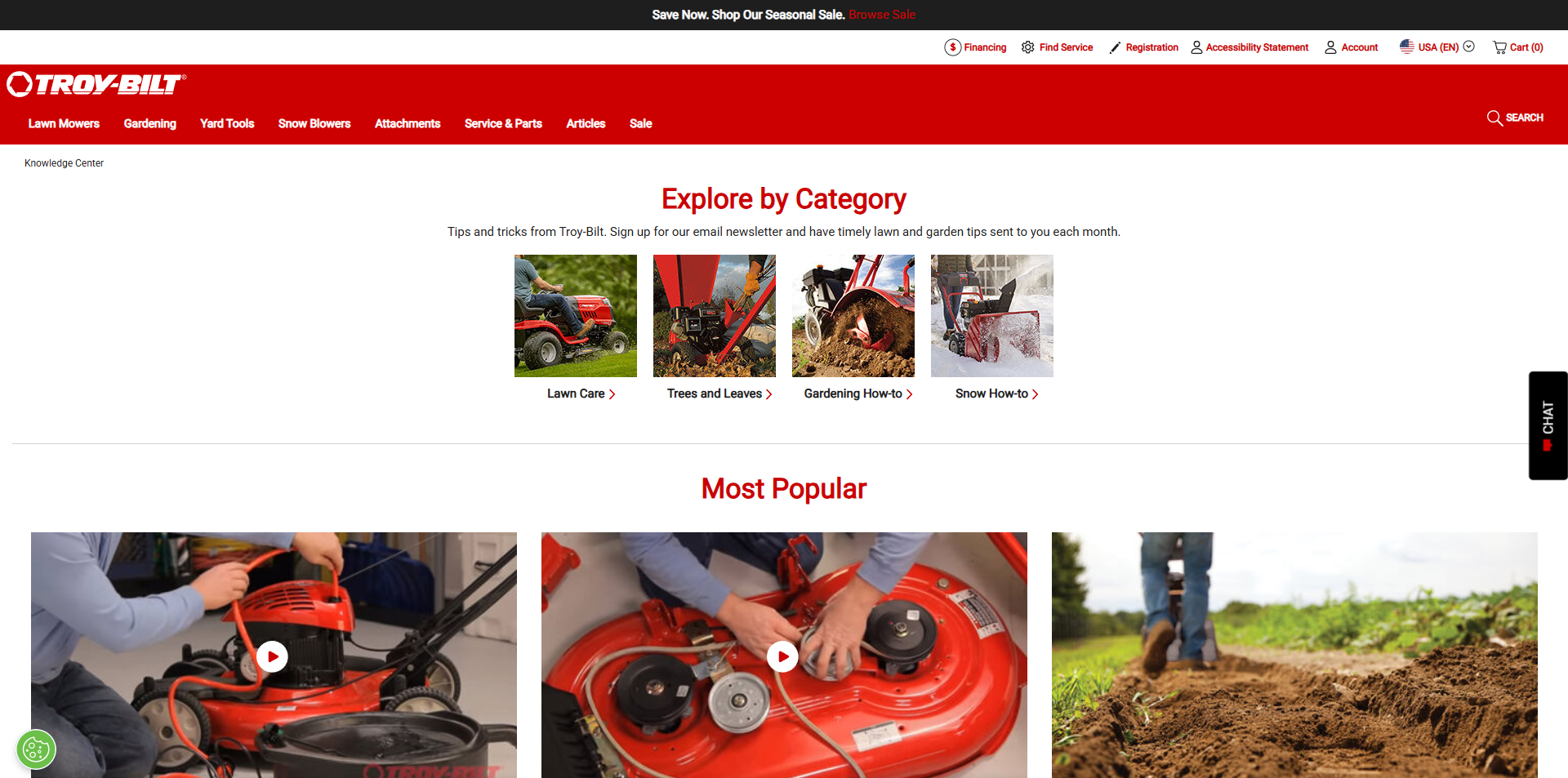 Troy-Bilt discount code